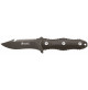 Alli Dive 12-2 knife - Black Inox - Blade Length 12 cm - Black color - KV-AALD12-2-N - AZZI SUB (ONLY SOLD IN LEBANON)